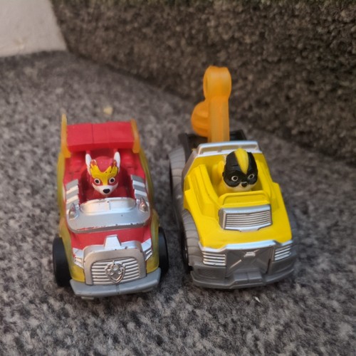 Paw patrol metal vehicle - metal,