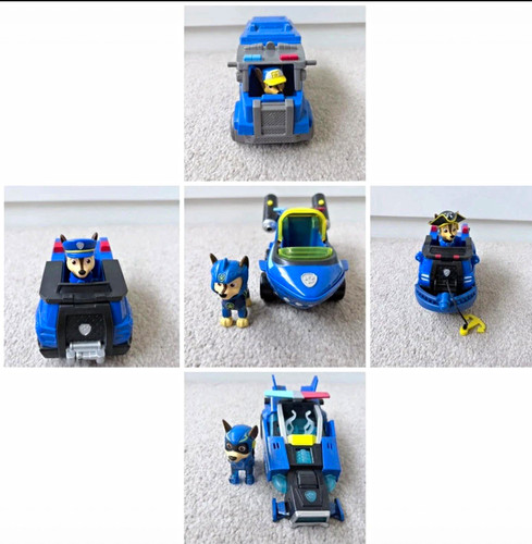 Paw patrol chase figure blue - paw,