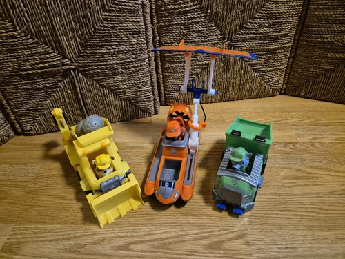 Paw patrol set 3 vehicles - set,
