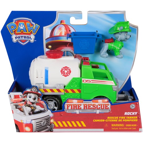 Paw patrol rocky fire rescue - patrol,